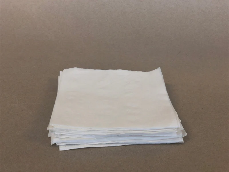 1 Ply White Beverage Sugarcane Napkin 4000cs - Disposable Take Away Food Packaging - Canadian Distribution - Image 2