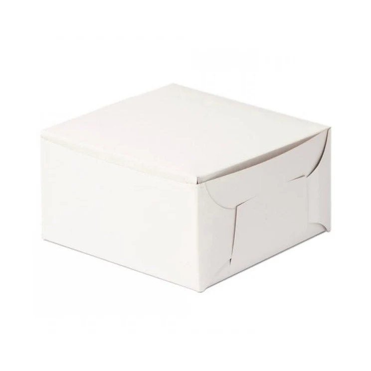 10" White Paper Kraft Cake Box - Canadian Distribution - Ships Free Within Canada on Orders Above CAD $199 - Image 2