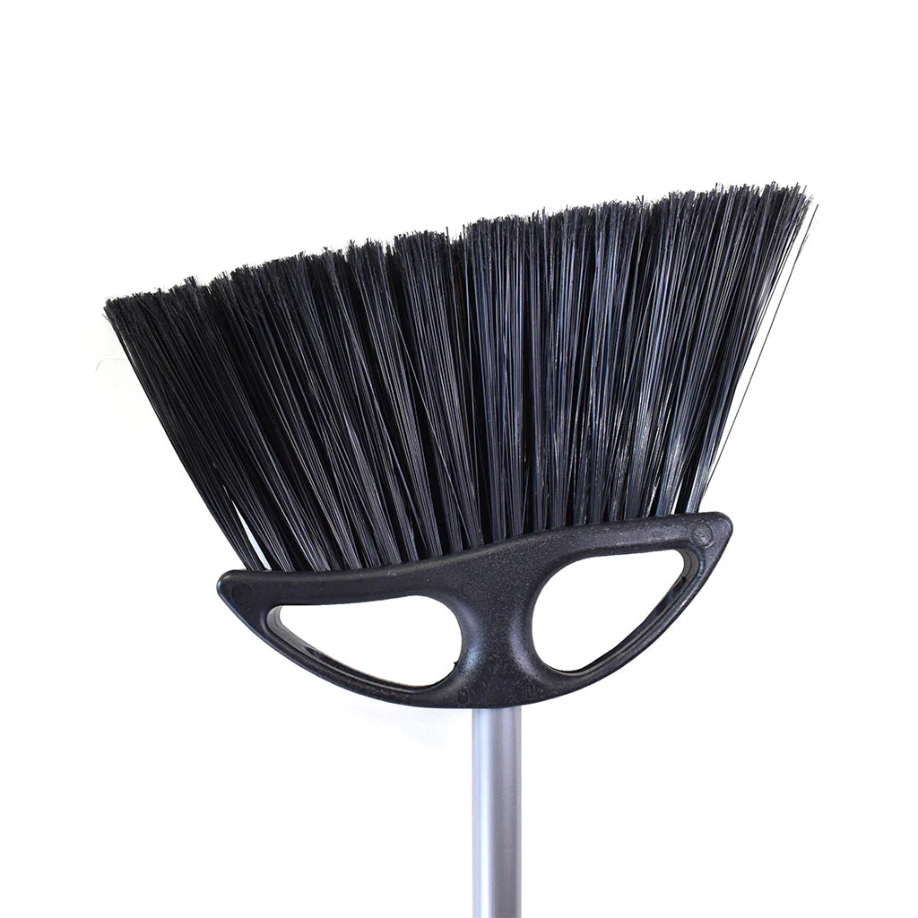 13 Inch Extra Wide Angle Broom With 48 Inch Metal Handle - Sold By The Case - Image 2