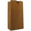 14LB Brown Grocery Bag 7.62" x 4.87" x 14.87" 500cs - Disposable Take Away Food Packaging - Canadian Distribution