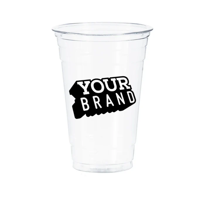 20 oz Custom Printed PET Cold Cups - 1,000/cs - 20 Cases Minimum - Image 3