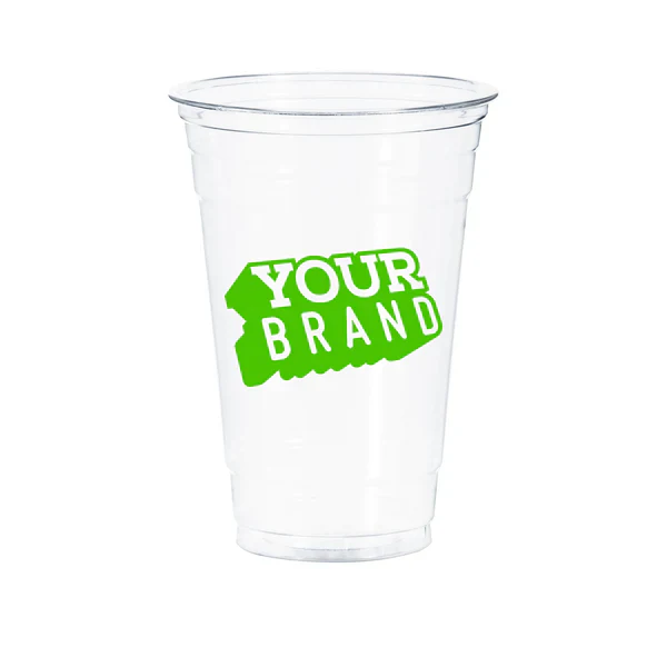 24 oz Custom Printed PET Cold Cups - 600/cs - 20 Cases Minimum - Image 3