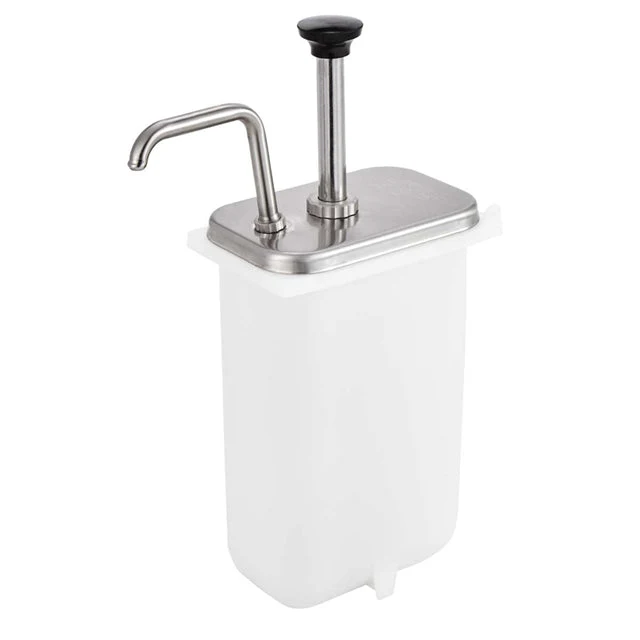 3 1/2 Qt Fountain Jar Pump, TP-V | Stainless Steel - Image 2