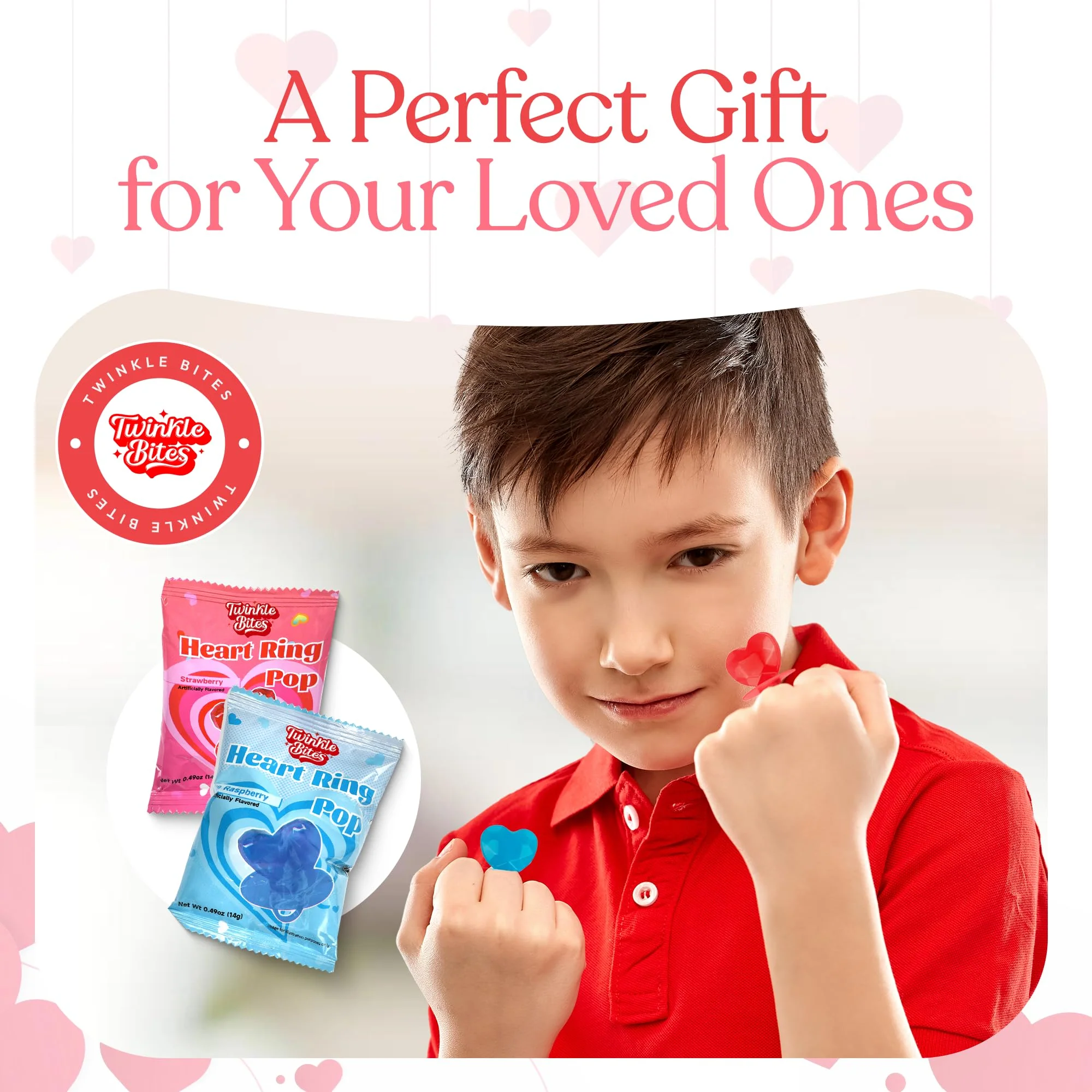 30 Pack Valentines Day Candy – Individually Wrapped Holiday Themed Lollipops – Strawberry, Blue Raspberry Delicious Flavors - Image 6