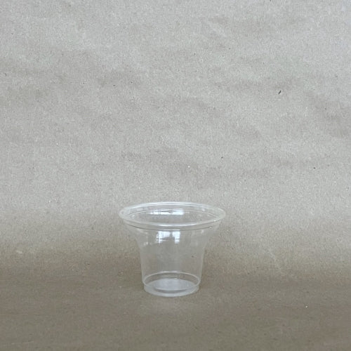 3oz. Taster Plain Cup PLA 76mm 1000cs BPI - Disposable Take Away Food Packaging - Canadian Distribution