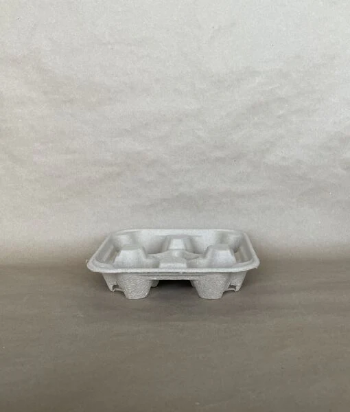 4 Cup Carry Tray 300cs - Disposable Take Away Food Packaging - Canadian Distribution - Image 2