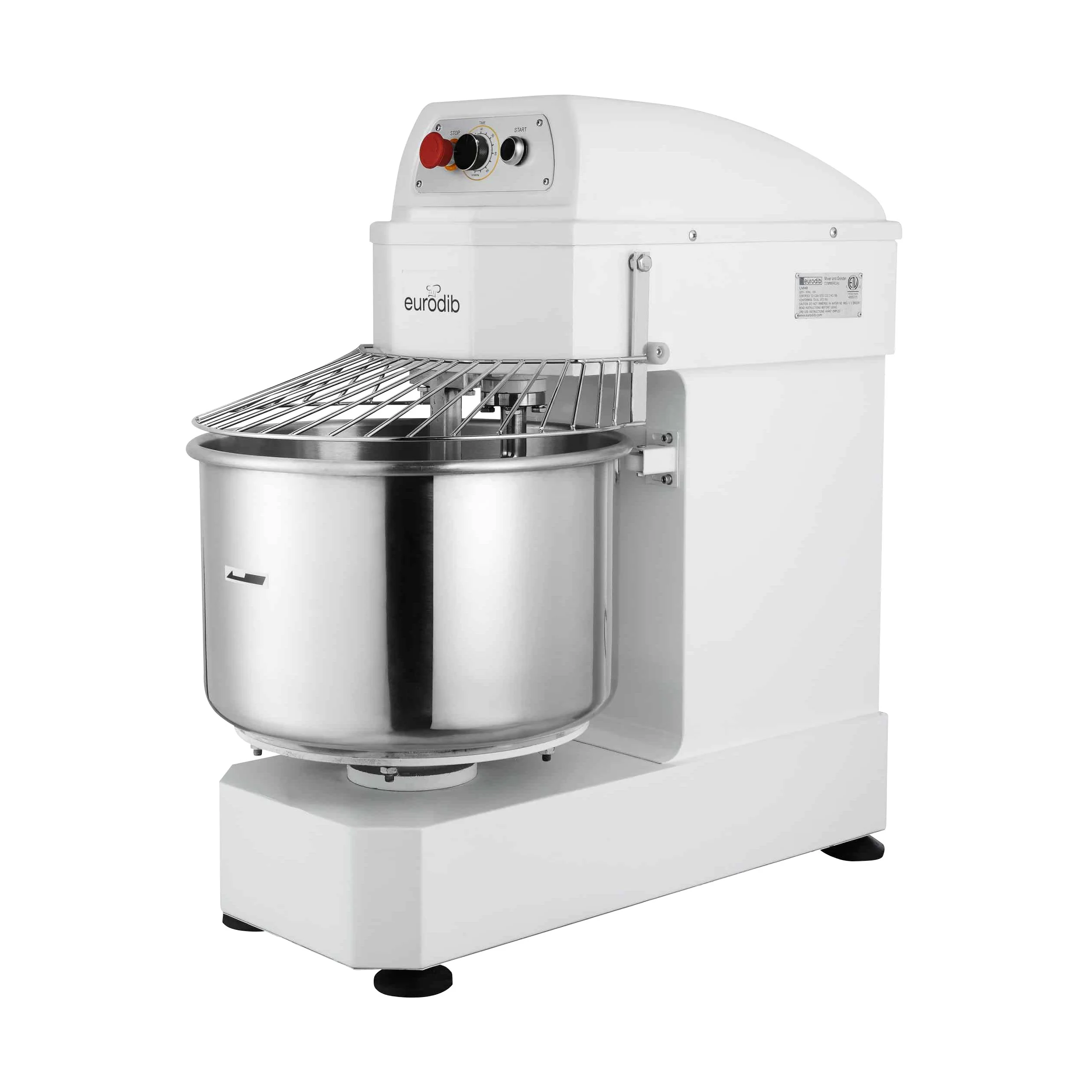 40 qt Spiral Mixer - Eurodib - Restaurant Equipment and Smallwares - Canadian Distribution