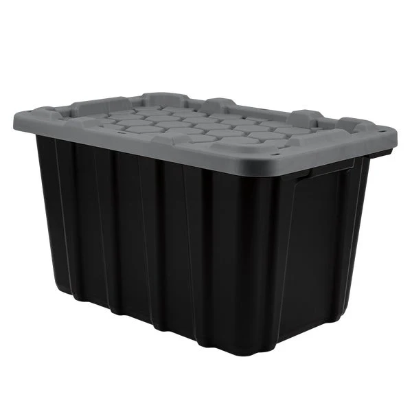 45L Heavy Duty Tote with Grey Lid - Restaurant Foodservice Equipment and Accessories - Canadian Distribution