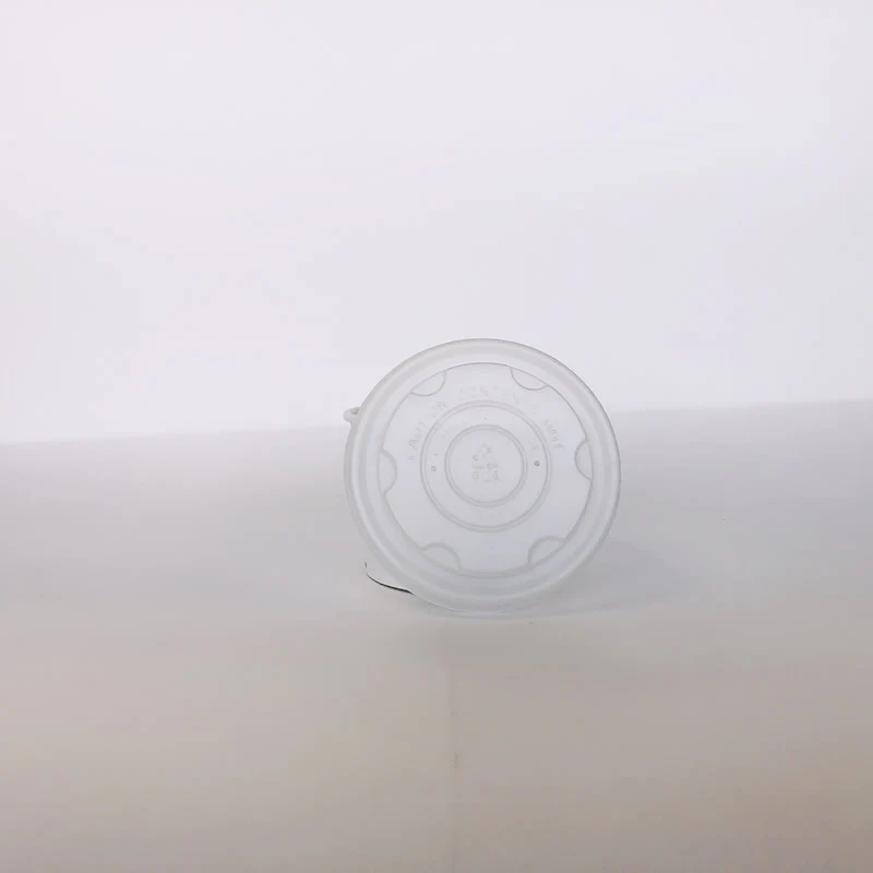 6-8 oz. Small Soup Cup Lid PLA 1000cs BPI - Disposable Take Away Food Packaging - Canadian Distribution