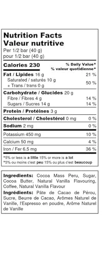 7 Summits Snacks Carstensz Superfood Chocolate Bar 12x80g - Canadian Distribution - Ships Free Within Canada on Orders Above CAD $199 - Image 9