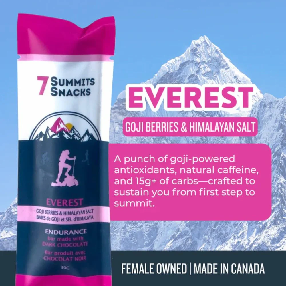 7 Summits Snacks Dark Chocolate Explorer Box – 12 Bars (8x31g & 4x80g) - Canadian Distribution - Ships Free Within Canada on Orders Above CAD $199 - Image 7