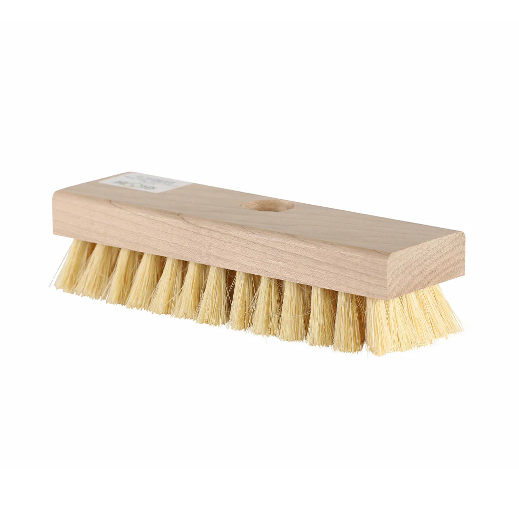8 Inch Natural Fiber Deck Scrub Head - Sold By The Case - Image 2