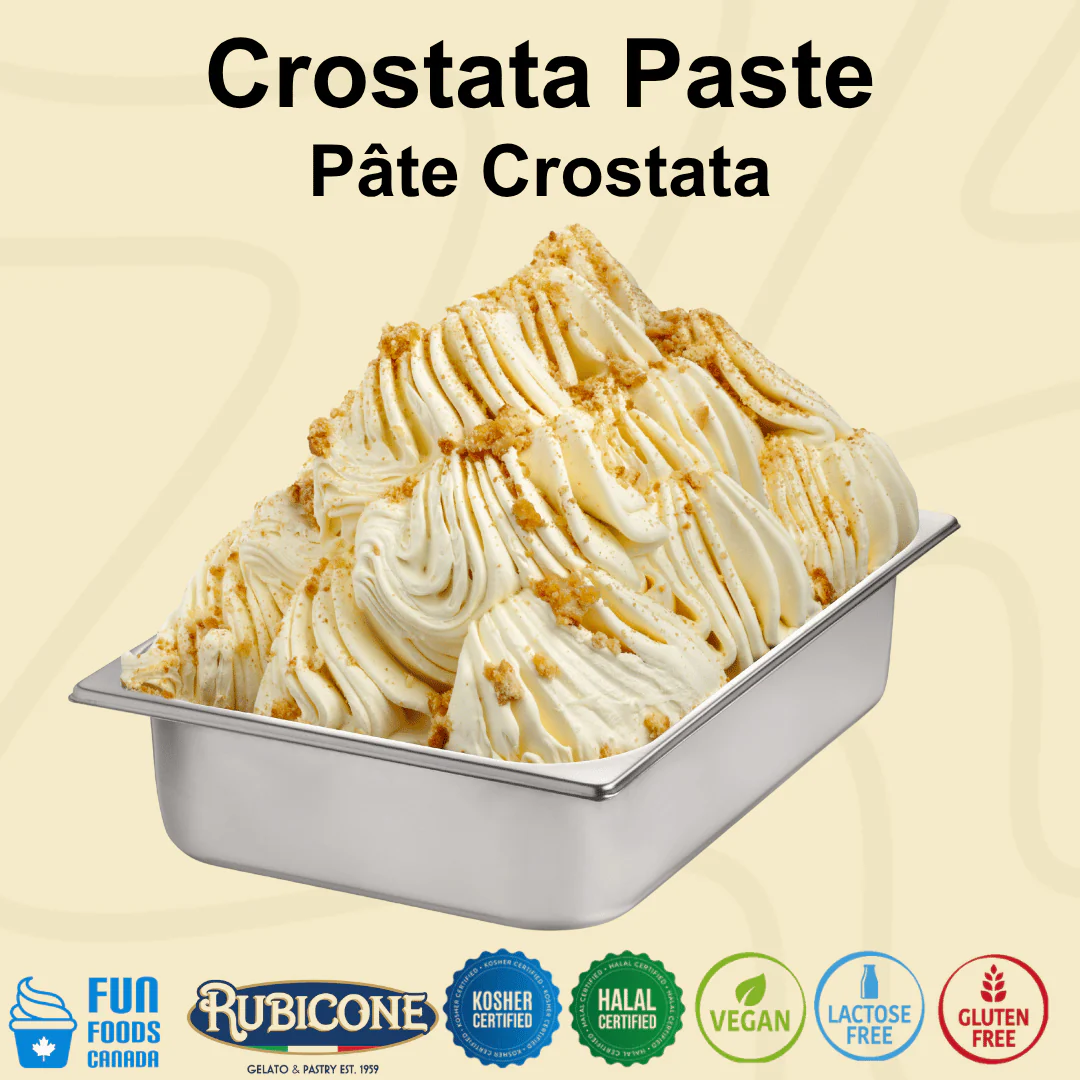 "PRE-ORDER" American Pie (Crostata) Paste - Classic Gelato Pastes - Case of 2 x 3 KG Buckets - Rubicone Canada - Ships Free Within Canada on Orders Above CAD $199