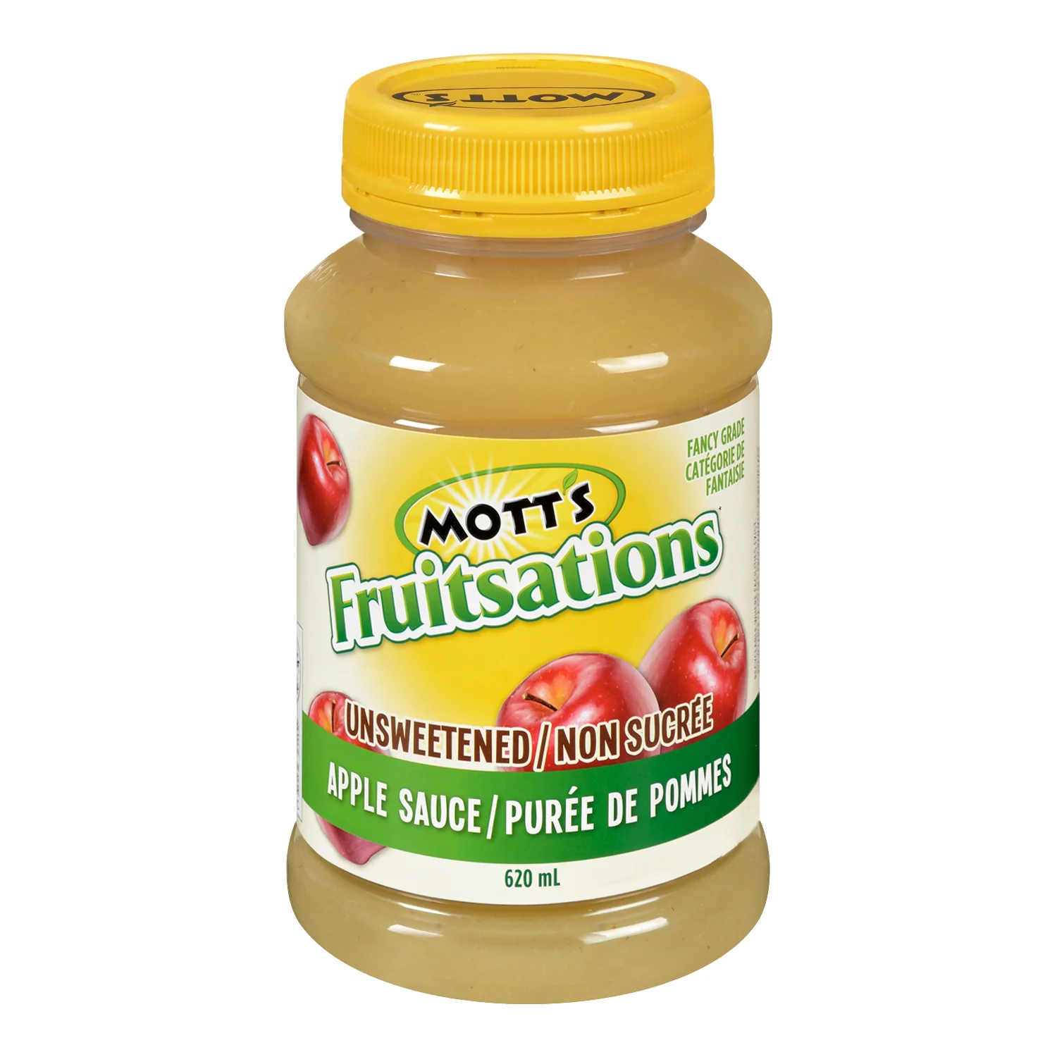 Applesauce Unsweetened - 12 x 620 mL - Fruitsations - Restaurant and Foodservice Ingredients - Canadian Distribution - Ships Free Within Canada on Orders Above CAD $199