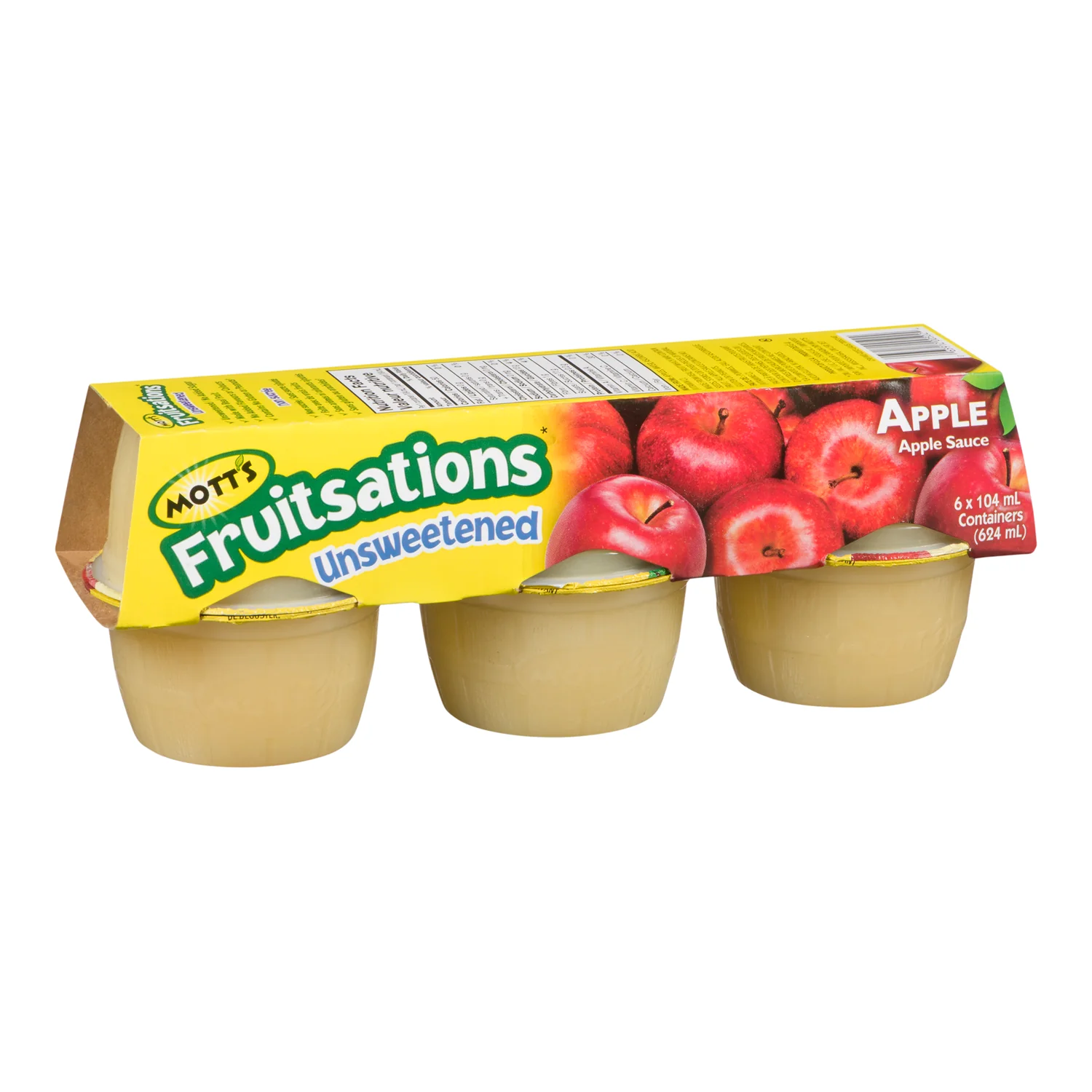 Applesauce Unsweetened - 72 x 104 mL - Fruitsations - Restaurant and Foodservice Ingredients - Canadian Distribution - Ships Free Within Canada on Orders Above CAD $199 - Image 3