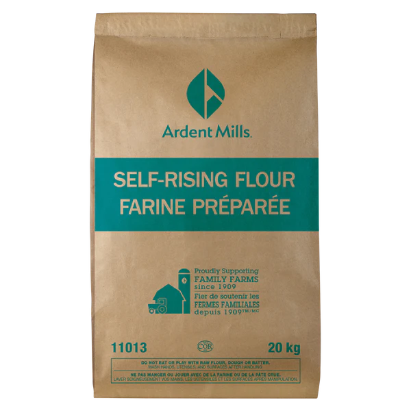 Ardent Mills Self-Rising Flour - 4 x 20 kg - Grocery and Food Items - Canadian Distribution - Ships Free Within Canada on Orders Above CAD $199