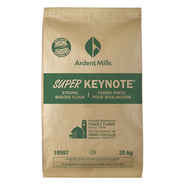 Ardent Mills Super Keynote - 4 x 20kg - Grocery and Food Items - Canadian Distribution - Ships Free Within Canada on Orders Above CAD $199