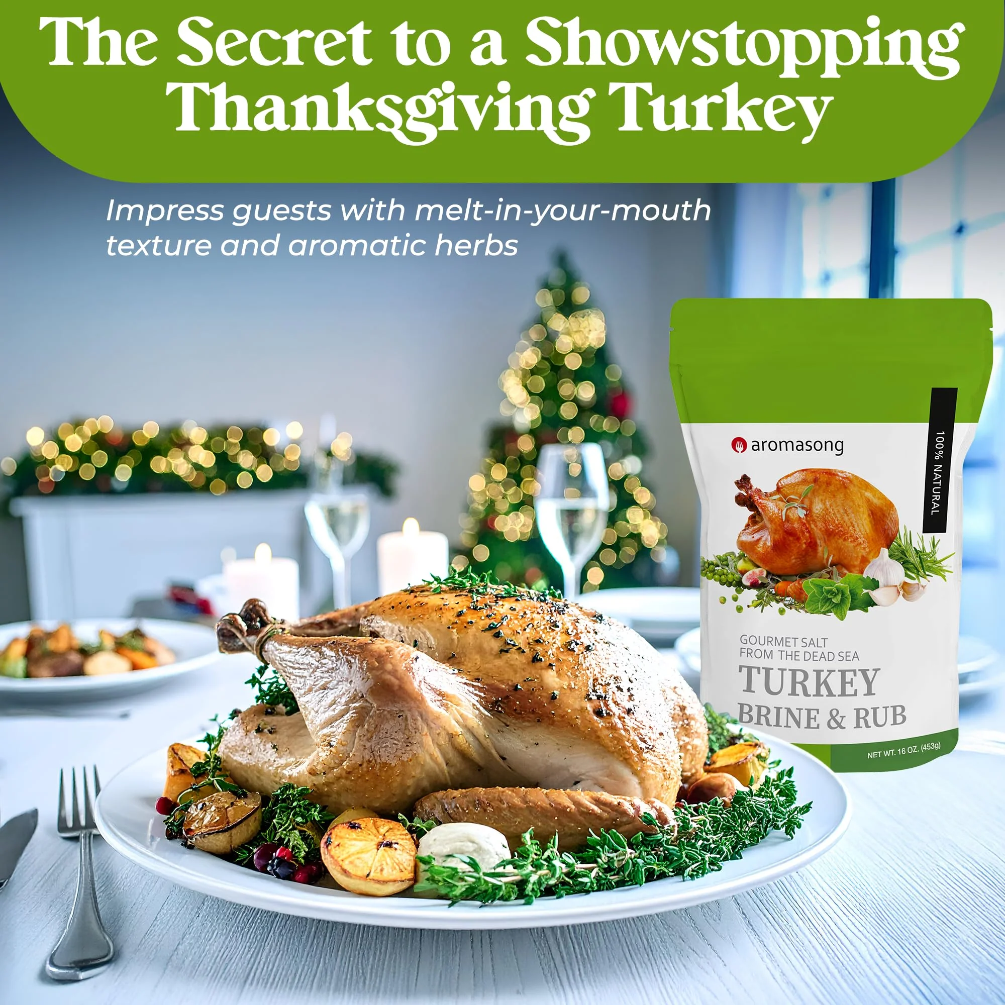 Aromasong โ Turkey Brine โ Herbs de Provence โ 2 lb - Canadian Distribution - Ships Free Within Canada on Orders Above CAD $199 - Image 7