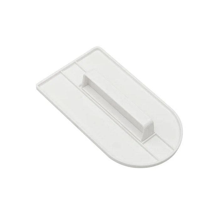ATECO 1301 Fondant Smoother with Rounded Front - Plastic Smoothing Tool - Canadian Distribution - Ships Free Within Canada on Orders Above CAD $199