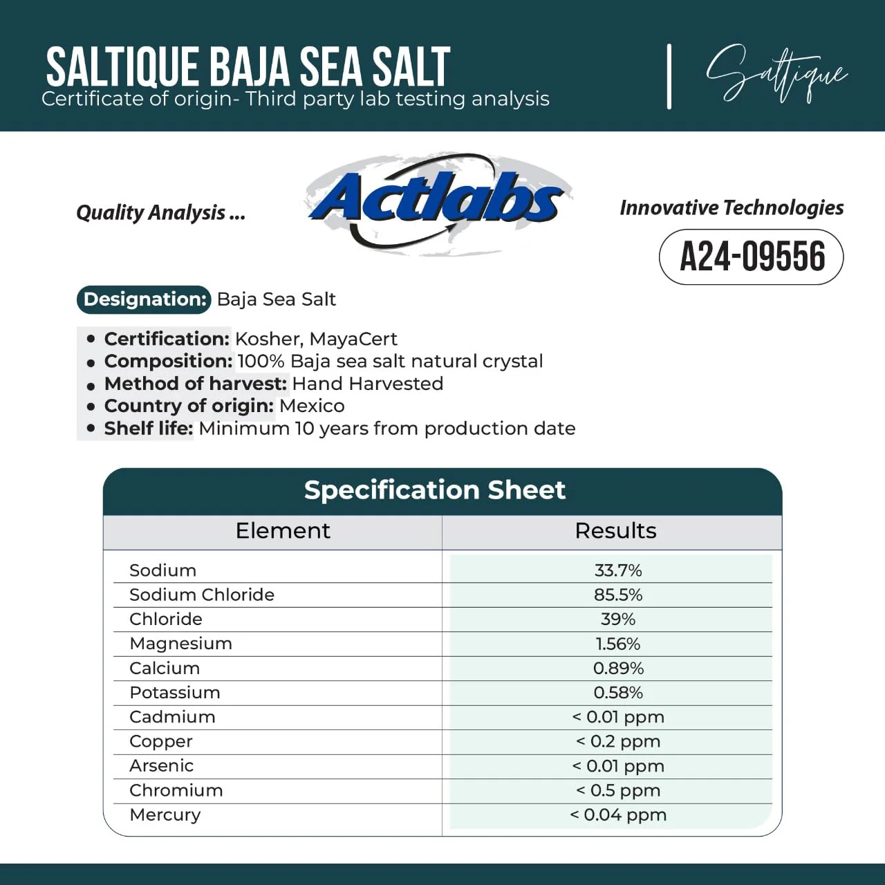 Baja – Sea Salt Fine Ground – Organic Mineral Rich – 5 lb - Canadian Distribution - Ships Free Within Canada on Orders Above CAD $199 - Image 6