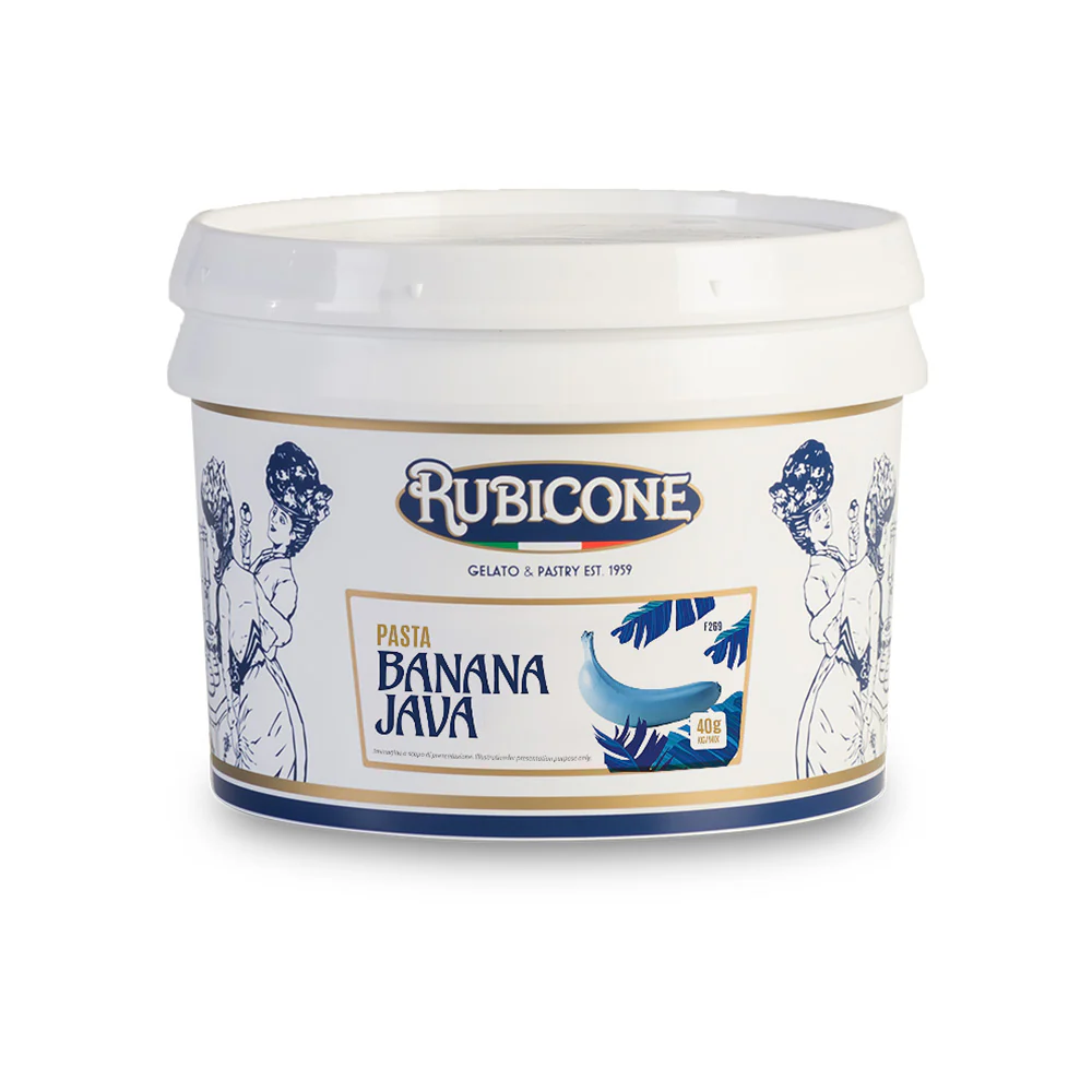 "PRE-ORDER" Banana Java - Fruit Gelato Pastes - Case of 2 x 3 KG Buckets - Rubicone Canada - Ships Free Within Canada on Orders Above CAD $199 - Image 2