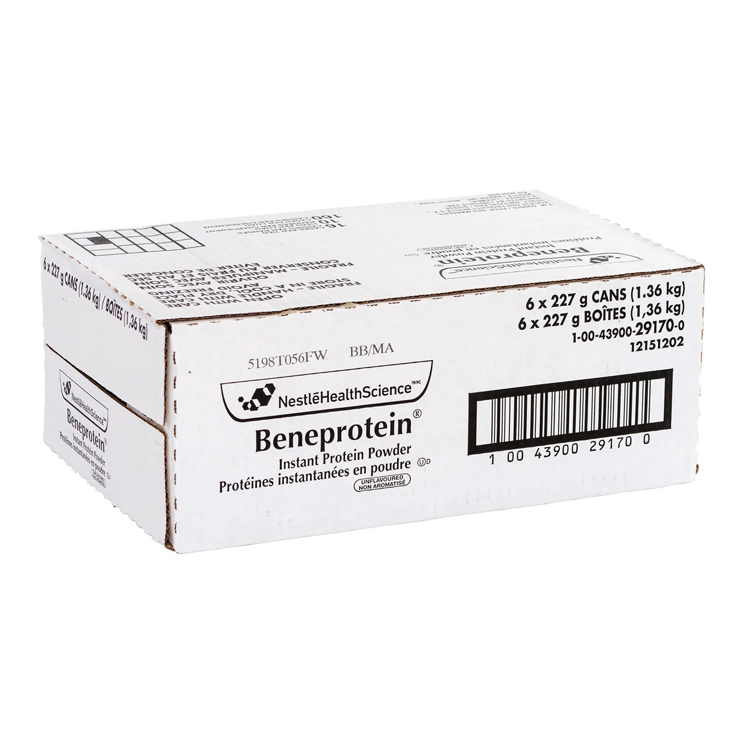 BeneproteinĀ® Instant Protein Powder - 6 x 227 Grams - Nestle Health Science - Healthcare and Wellness - Canada - Ships Free Within Canada on Orders Above CAD $199 - Image 2