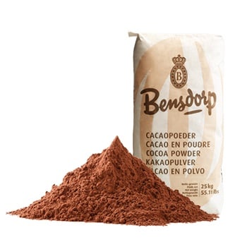 Bensdorp - 22/24 Superior Red Cocoa Powder - Dutched - 50 lbs - Canadian Distribution - Ships Free Within Canada on Orders Above CAD $199