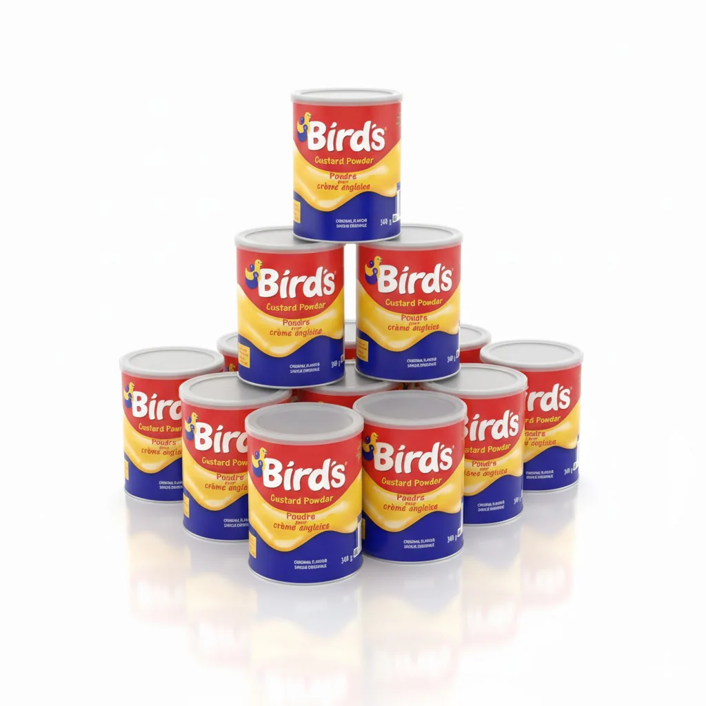 Bird's - Custard Powder - Dairy and Egg-Free - 12 x 340g - Canadian Distribution - Ships Free Within Canada on Orders Above CAD $199