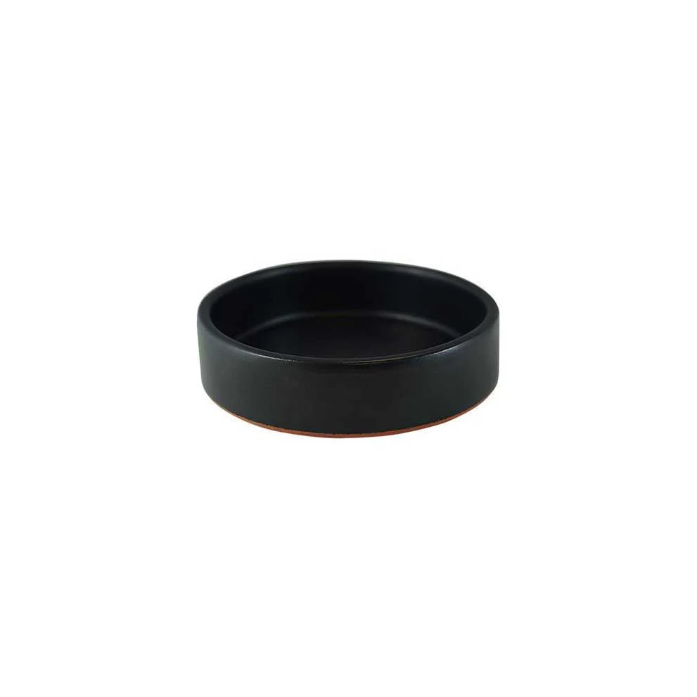 Black Terra Cotta Ramekin for Creme Brulee - Canadian Distribution - Ships Free Within Canada on Orders Above CAD $199