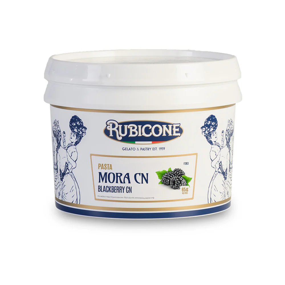 "PRE-ORDER" Blackberry - Fruit Gelato Pastes - Case of 2 x 3 KG Buckets - Rubicone Canada - Ships Free Within Canada on Orders Above CAD $199 - Image 2