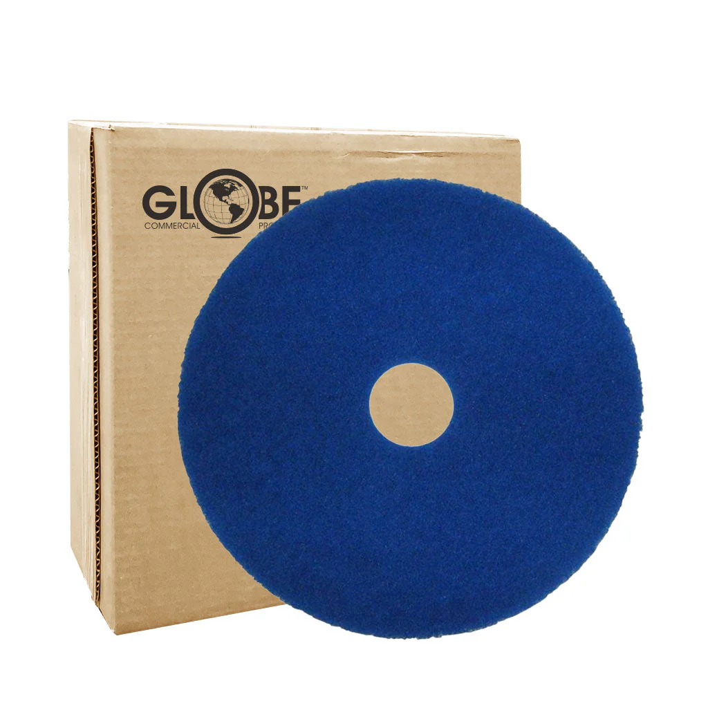 Blue Cleaner Floor Pads - Sold By The Case - Image 3
