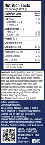 Blue Dragon Soy Garlic Saucy Noodles 2 x 121g – Ready in 5 Minutes - Canadian Distribution - Ships Free Within Canada on Orders Above CAD $199 - Image 7