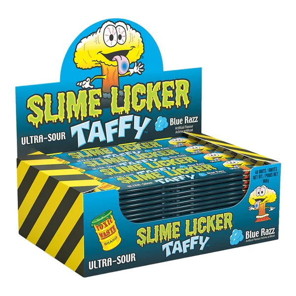 Blue Razz - 4 Cases x 48 Packs x 20 g - Slime Licker - Canadian Distribution - Ships Free Within Canada on Orders Above CAD $199