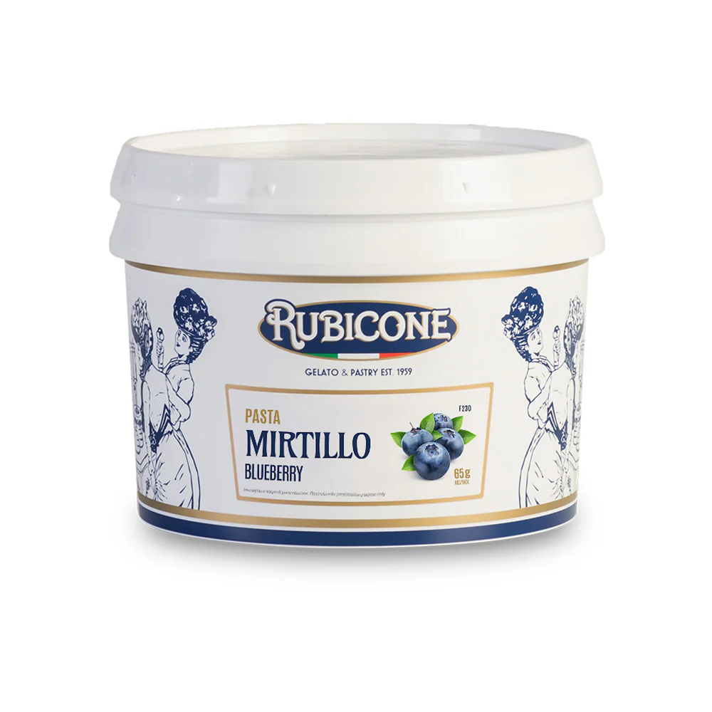 "PRE-ORDER" Blueberry Paste - Fruit Gelato Pastes - Case of 2 x 3 KG Buckets - Rubicone Canada - Ships Free Within Canada on Orders Above CAD $199 - Image 2