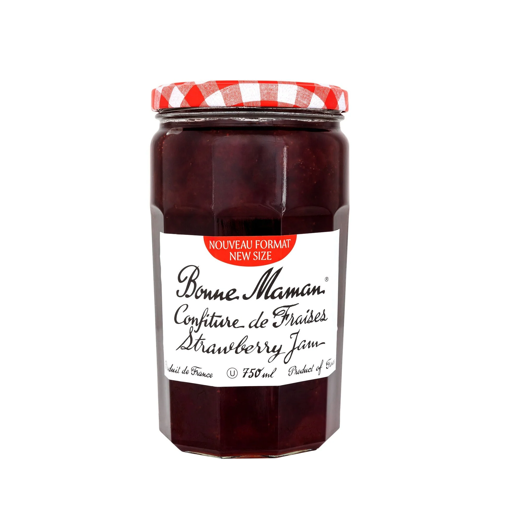 Bonne Maman Strawberry Jam - 4 x 750 mL - Grocery and Food Items - Canadian Distribution - Ships Free Within Canada on Orders Above CAD $199
