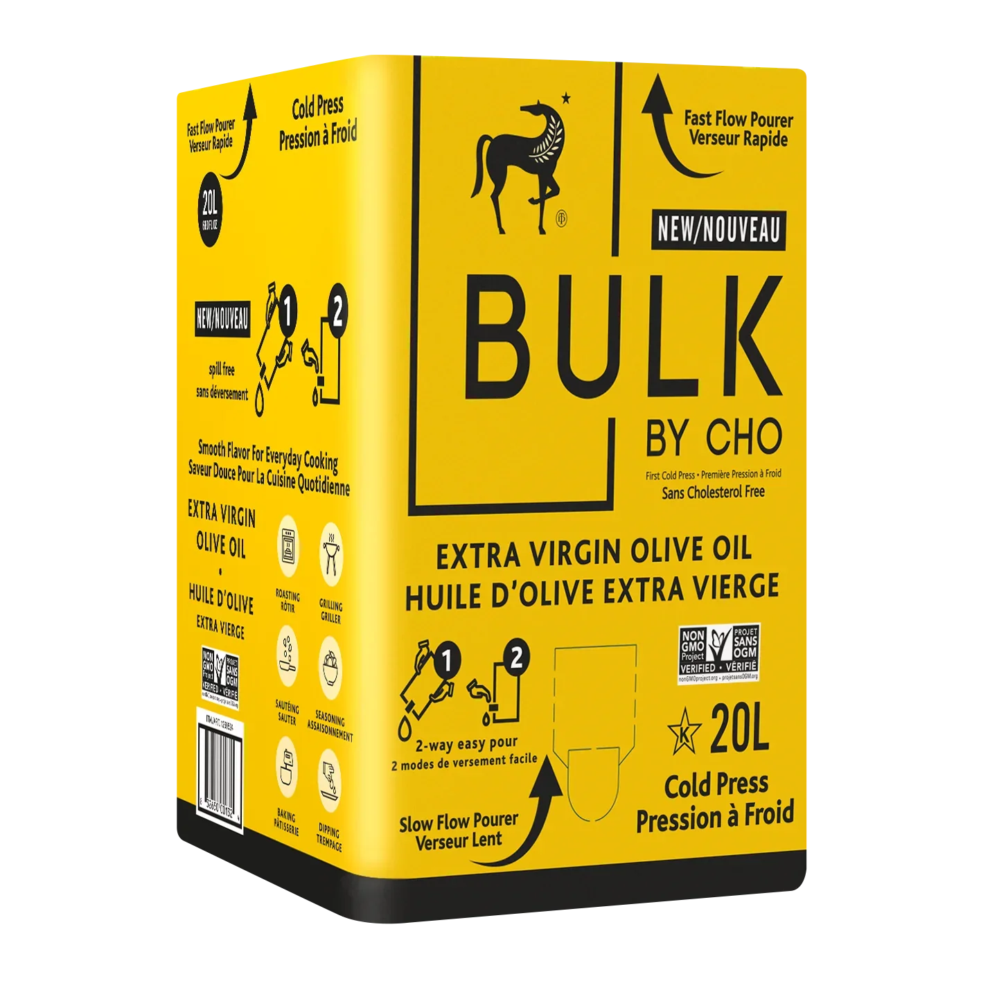 Bulk by CHO Bag-in-Box Extra Virgin Olive Oil - 2 x 20 L - Grocery and Food Items - Canadian Distribution - Ships Free Within Canada on Orders Above CAD $199 - Image 2