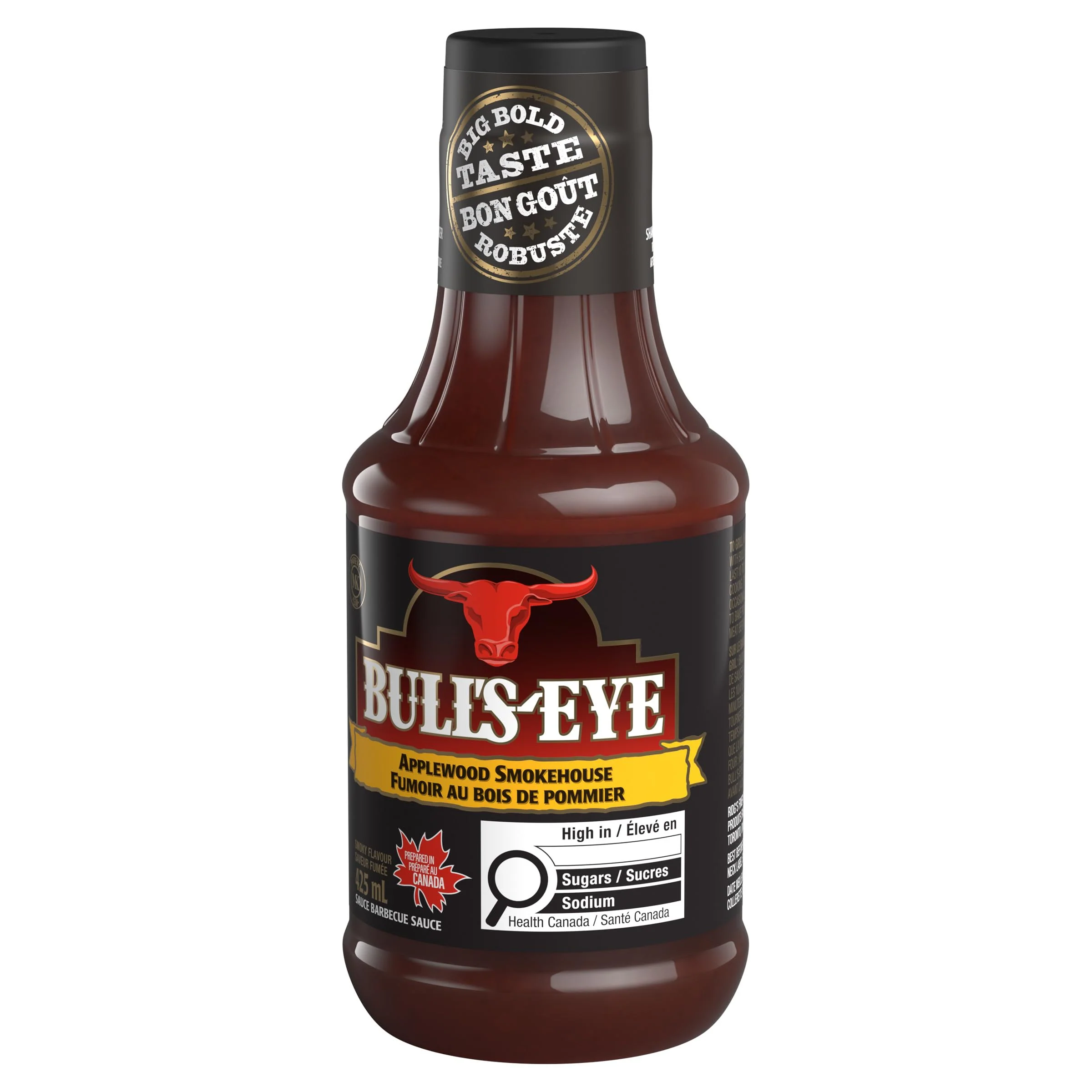 Bull's-Eye Applewood Smokehouse Barbecue Sauce, 2 x 425 mL - Canadian Distribution - Ships Free Within Canada on Orders Above CAD $199 - Image 4