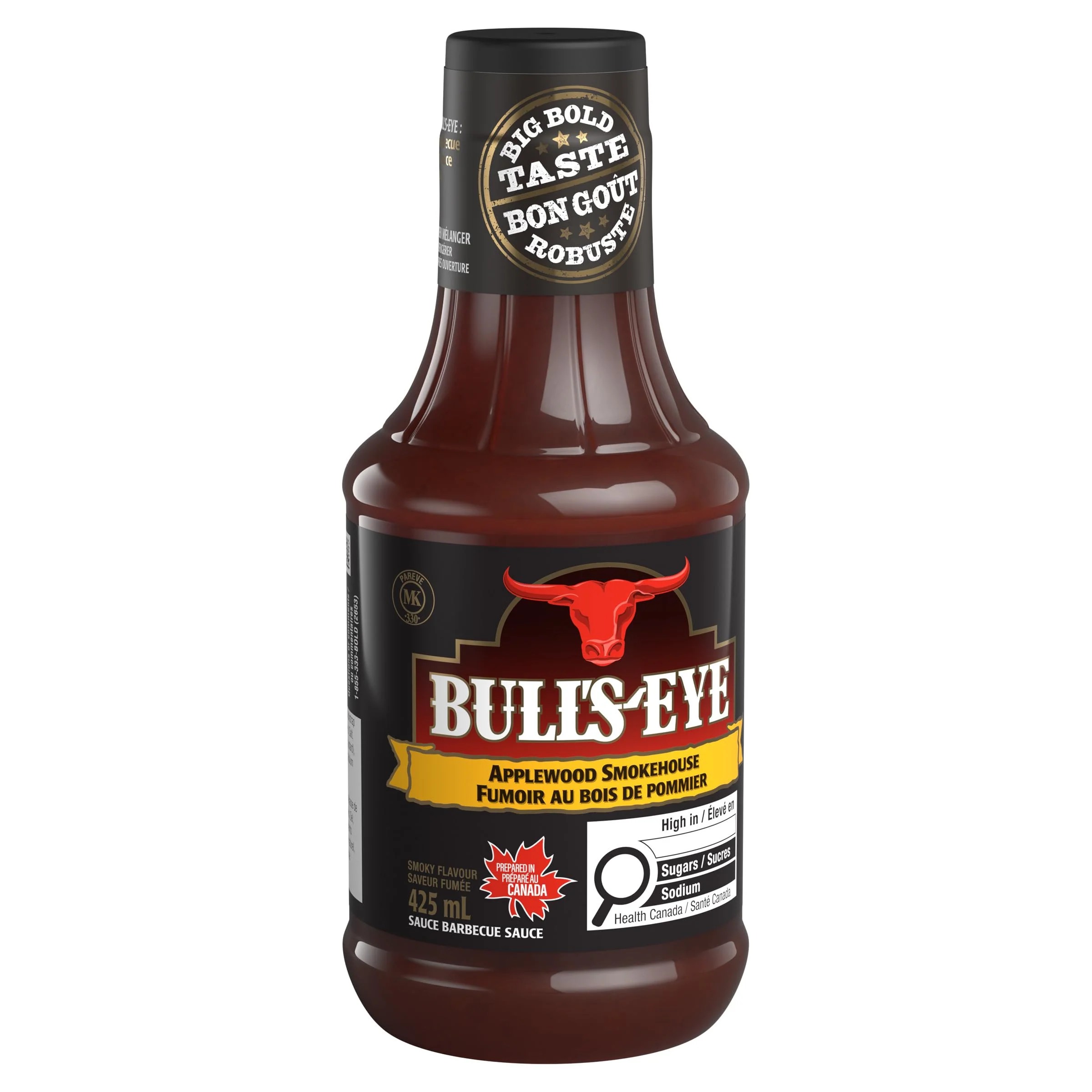 Bull's-Eye Applewood Smokehouse Barbecue Sauce, 2 x 425 mL - Canadian Distribution - Ships Free Within Canada on Orders Above CAD $199 - Image 5