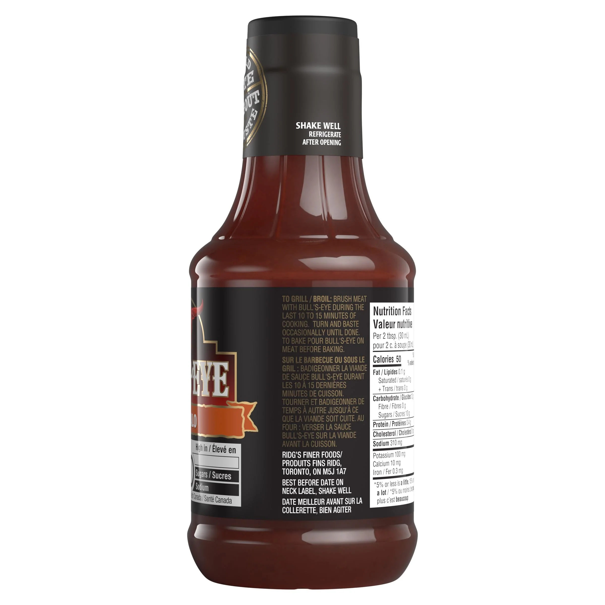 Bull's-Eye Buffalo BBQ Sauce 10-Pack (425 mL bottles) - Canadian Distribution - Ships Free Within Canada on Orders Above CAD $199 - Image 3