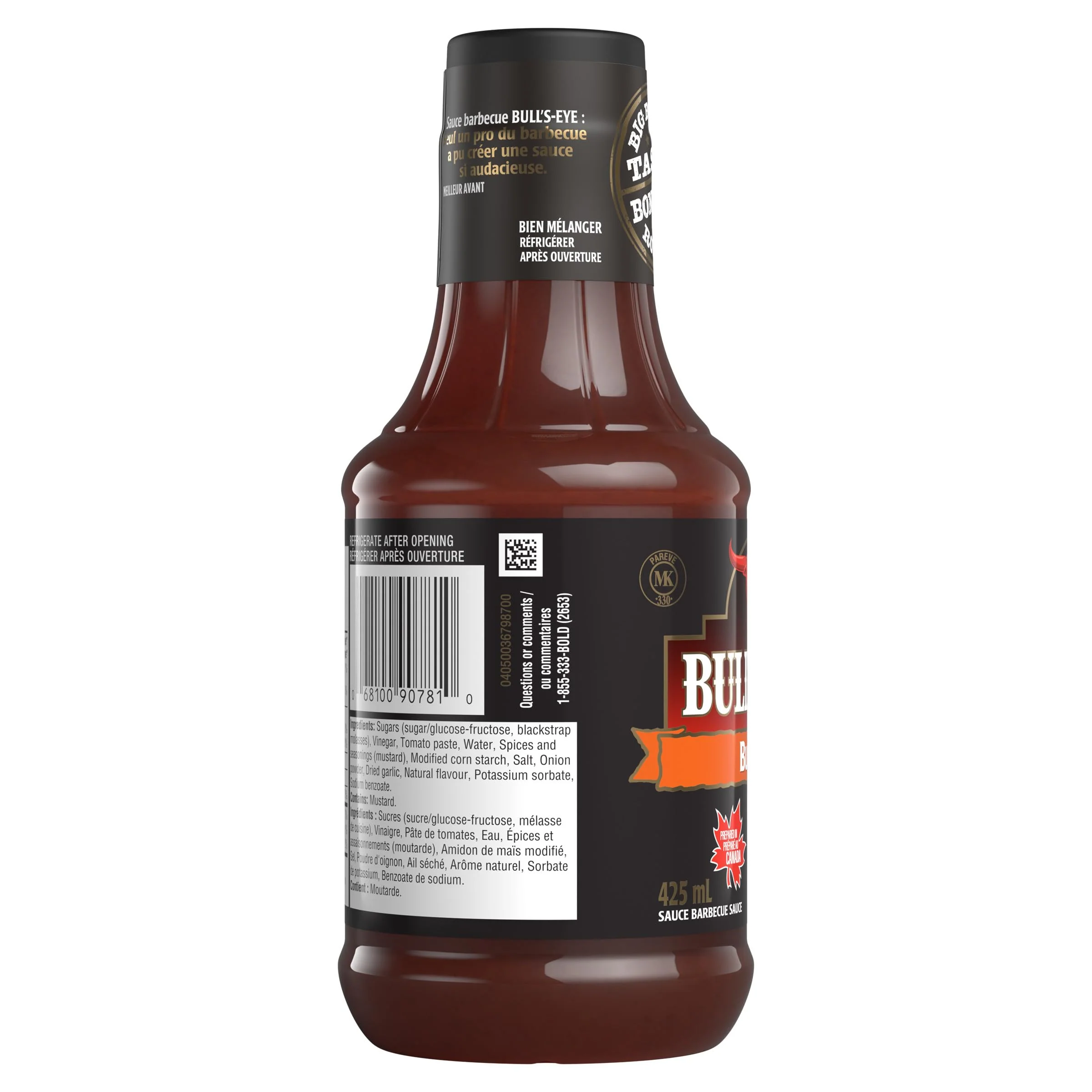 Bull's-Eye Buffalo BBQ Sauce, 2 x 425 mL - Canadian Distribution - Ships Free Within Canada on Orders Above CAD $199 - Image 2