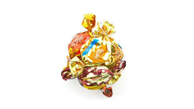 Butter Toffees Individually Wrapped Candies - 22 LB Box - Premium Ice Cream and Dessert Toppings, Mix-Ins and Inclusions