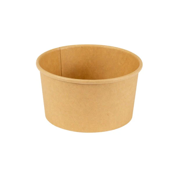 Café Express 12-oz Kraft Paper Bowl - Pack of 300 - Disposables, Restaurant Packaging and Take-Out Supplies - Canadian Distribution - Ships Free Within Canada on Orders Above CAD $199