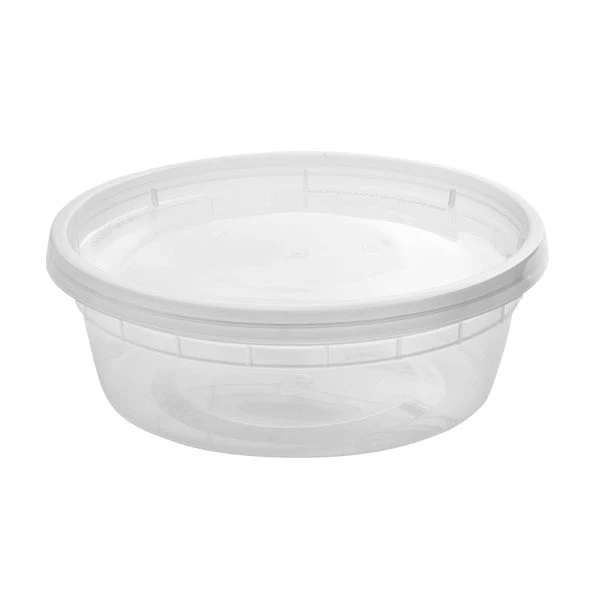 Café Express Deli Containers with Lids 237 mL (8 oz) - Pack of 240 - Disposables, Restaurant Packaging and Take-Out Supplies - Canadian Distribution - Ships Free Within Canada on Orders Above CAD $199