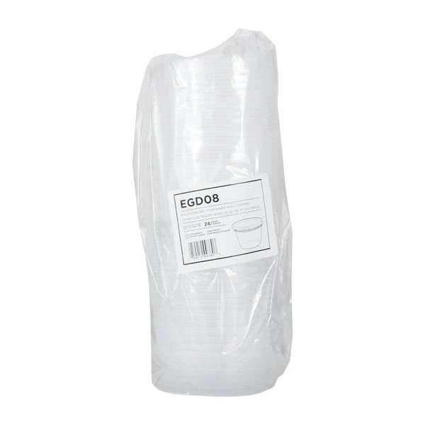 Café Express Deli Containers with Lids 237 mL (8 oz) - Pack of 240 - Disposables, Restaurant Packaging and Take-Out Supplies - Canadian Distribution - Ships Free Within Canada on Orders Above CAD $199 - Image 2
