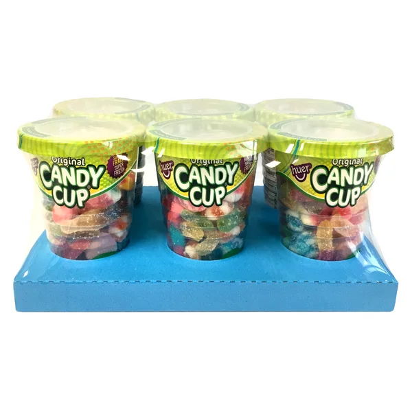 Candy Cup Sour Gummies - 4 Cases x 6 Cups x 165 g - Huer - Canadian Distribution - Ships Free Within Canada on Orders Above CAD $199 - Image 2