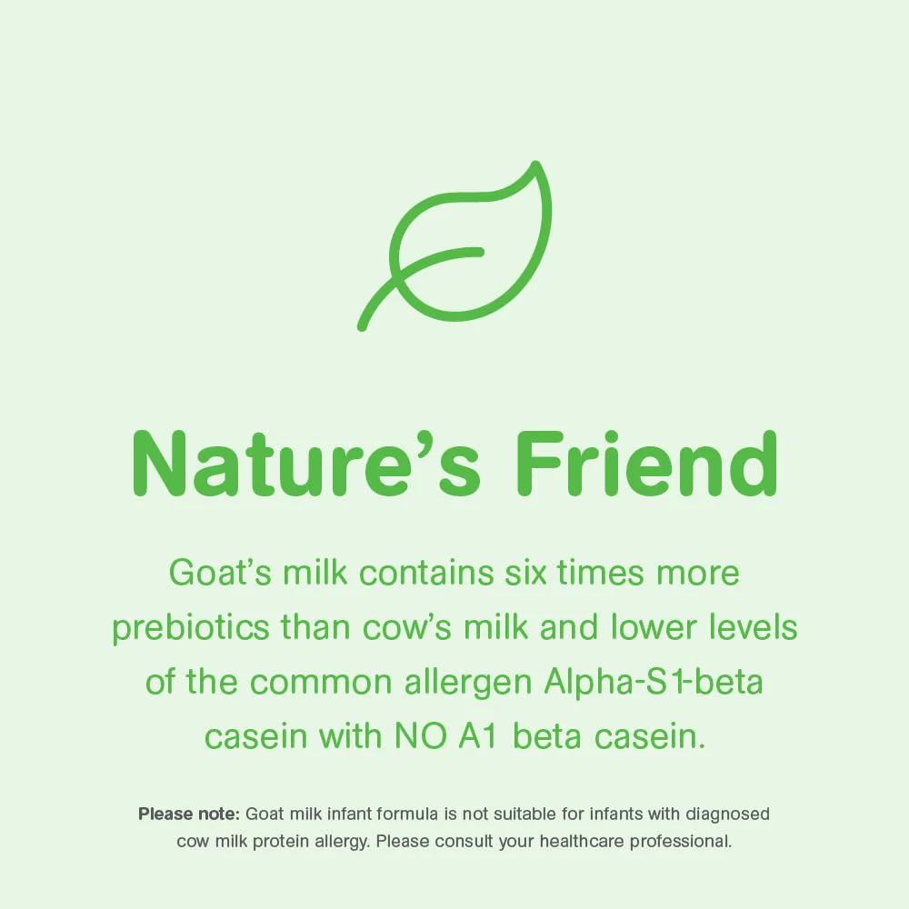 Capricare – Baby Goat Milk Formula – Stage 1 – 800g - Canadian Distribution - Ships Free Within Canada on Orders Above CAD $199 - Image 2