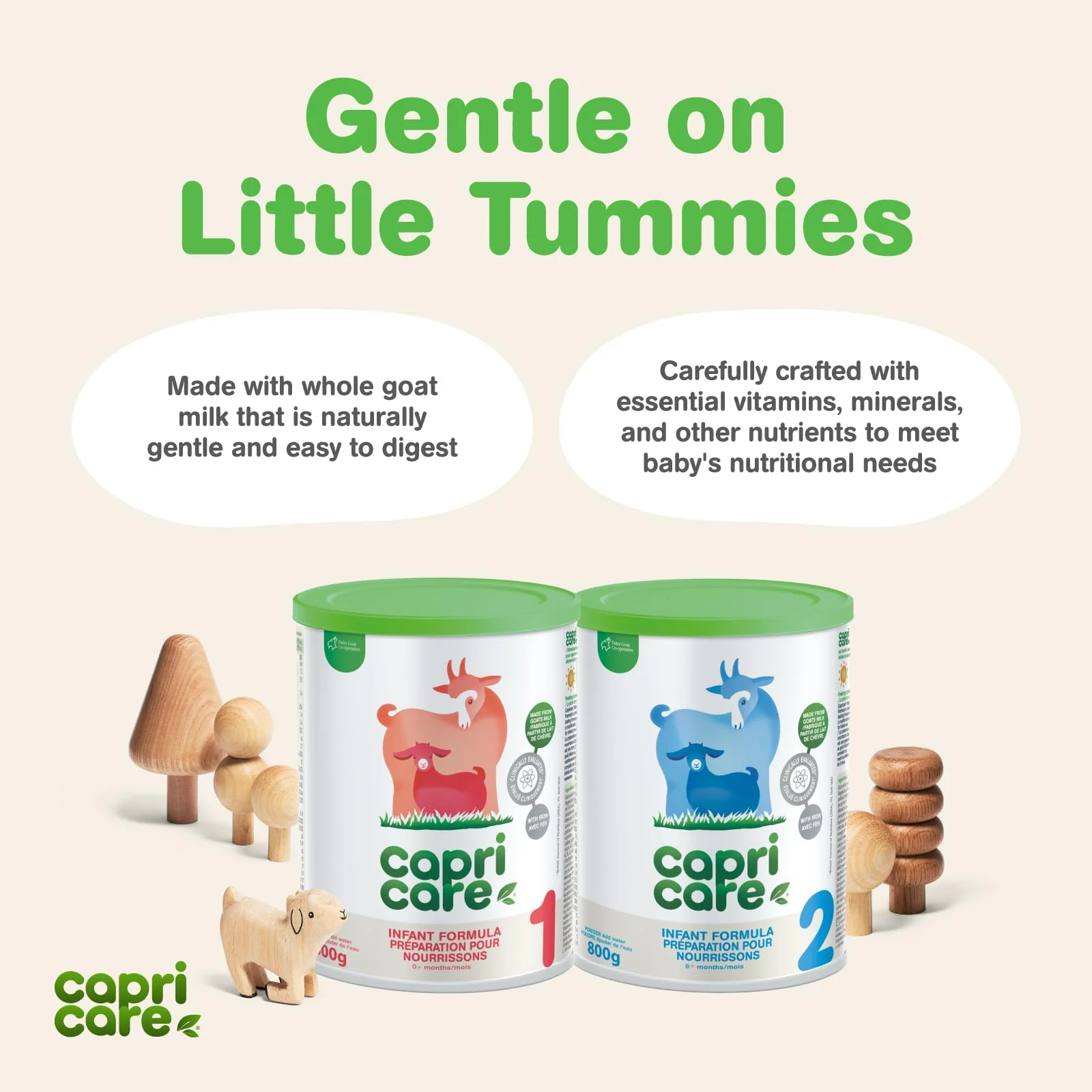 Capricare – Baby Goat Milk Formula – Stage 1 – 800g - Canadian Distribution - Ships Free Within Canada on Orders Above CAD $199 - Image 7