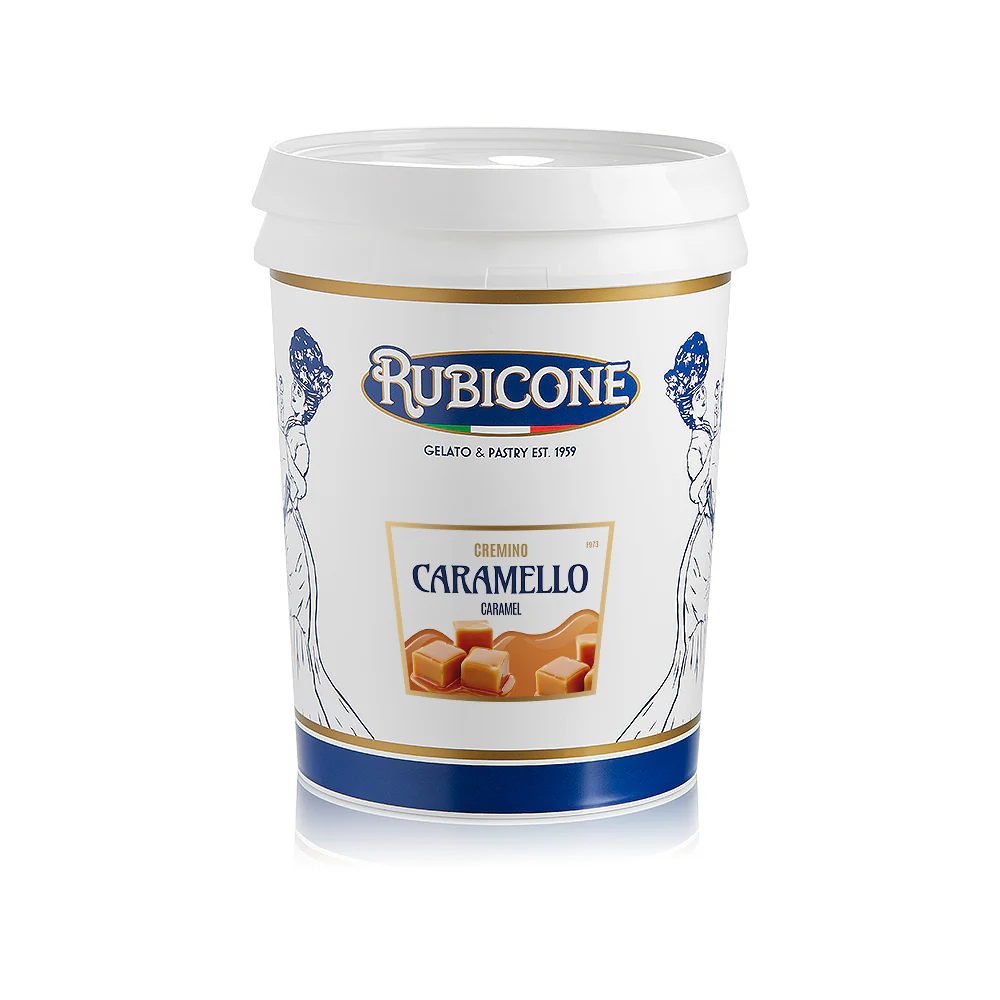 Caramel Spreadable Filling Cream - Cremino Caramel - 5 KG Bucket - Rubicone Canada - Ships Free Within Canada on Orders Above CAD $199 - Image 2