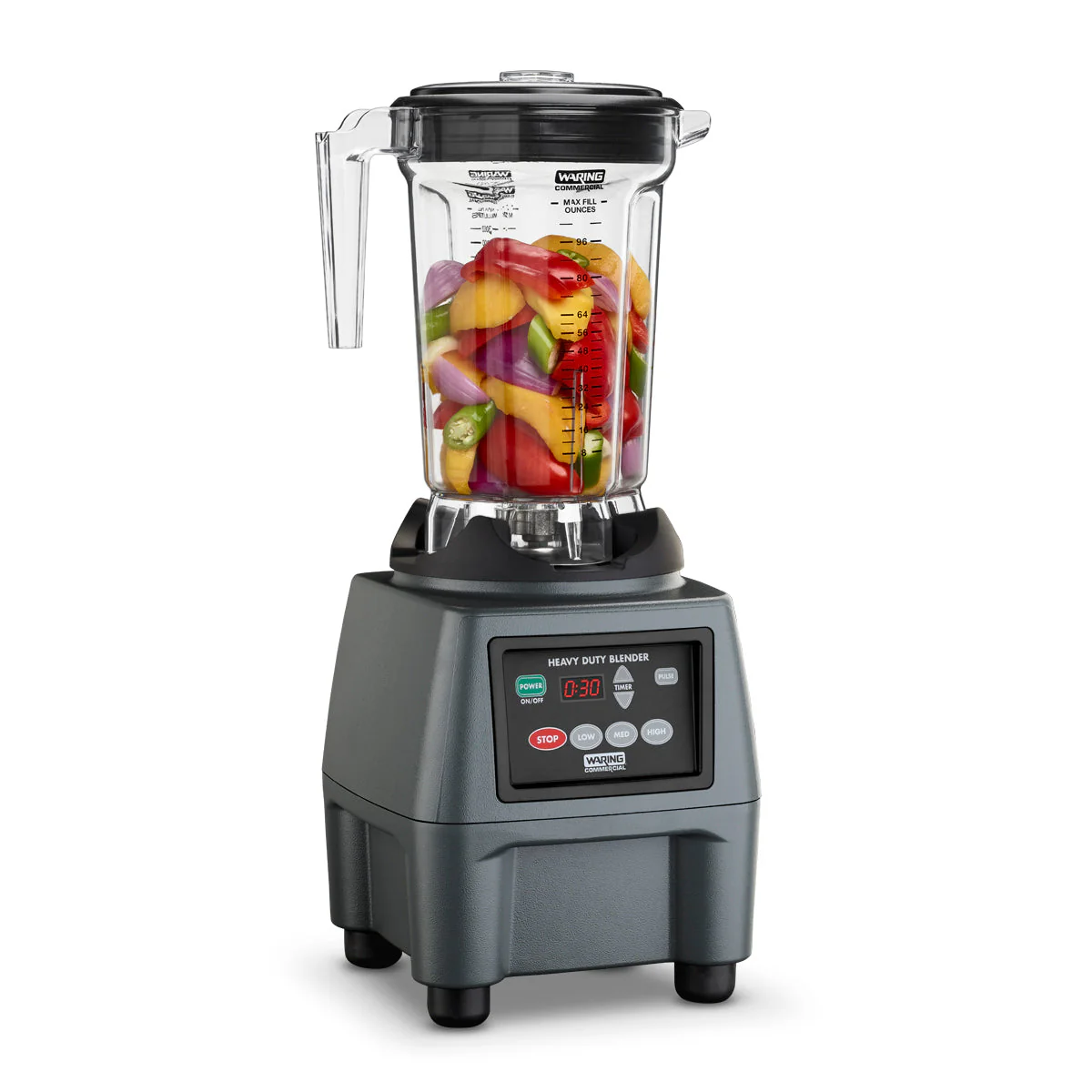 CB15TP Heavy-Duty One Gallon Food Blender with Timer & Copolyester Jar by Waring Commercial - Image 2