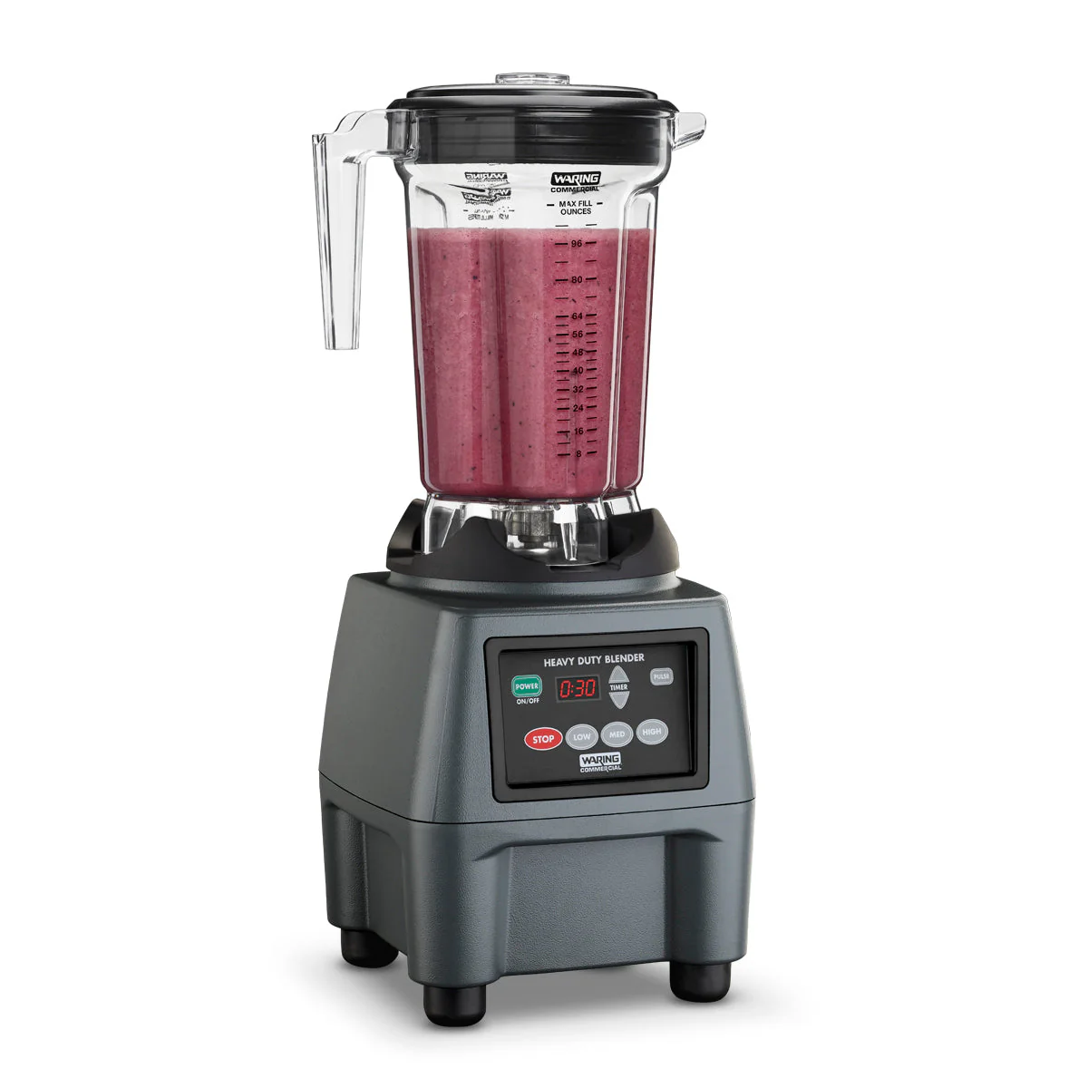 CB15TP Heavy-Duty One Gallon Food Blender with Timer & Copolyester Jar by Waring Commercial - Image 3
